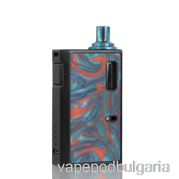 Vape 10000 Дръпки Ijoy Mercury 12w Aio Pod System Black Ghostfire